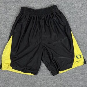 Oregon Ducks Athletic Shorts Mens Small NCAA Basketball Nike Dri Fit Reversible
